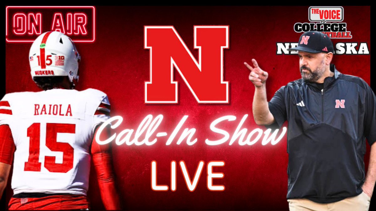 The Voice of College Football Network (@thevocfb) on Twitter photo The Husker Gutter Call-In-Show LIVE | Trae Taylor Interview Recap & Recruiting w/ <a href="/The_HtownHusker/">Justin Adams #GBR 🌽</a> & <a href="/KCHusker24/">Brian Moore GBR</a>
youtube.com/live/v8clRhHQ6… The Husker Gutter Call-In-Show LIVE | Trae Taylor Interview Recap & Recruiting w/ <a href="/The_HtownHusker/">Justin Adams #GBR 🌽</a> & <a href="/KCHusker24/">Brian Moore GBR</a>
youtube.com/live/v8clRhHQ6…