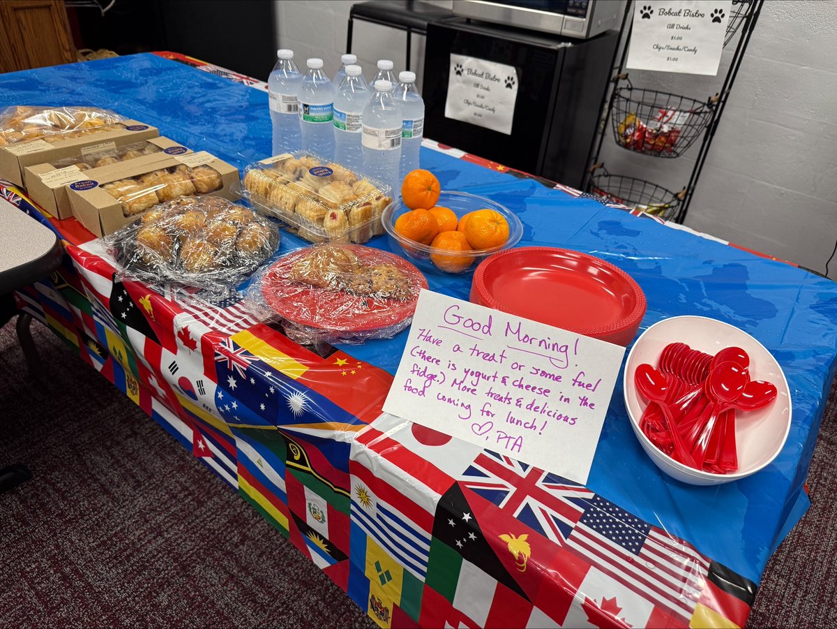 Algonkian PTA (@algonkianpta) on Twitter photo Today we crossed the pond to Britain🇬🇧 to celebrate the absolutely brilliant <a href="/ALG_LCPS/">Algonkian Elementary</a> staff! We hope you enjoyed the coffee and pastries! Cheers! Today we crossed the pond to Britain🇬🇧 to celebrate the absolutely brilliant <a href="/ALG_LCPS/">Algonkian Elementary</a> staff! We hope you enjoyed the coffee and pastries! Cheers!