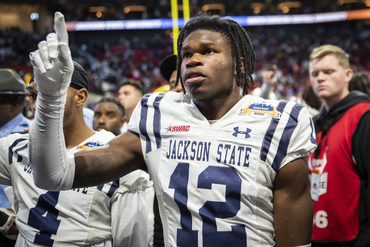 zaccheus40's tweet image. Blessed to receive a offer from Jackson state @CoachCarswell @CoachTuftsJr @grayson_fb #4theG #AGTG