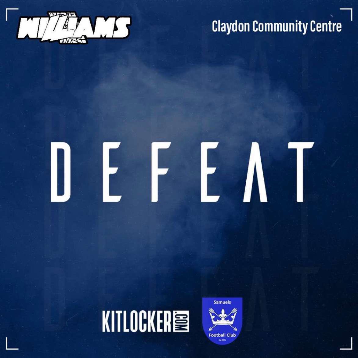 Samuels FC (@fc_samuels) on Twitter photo Defeat in the final.
Samuels 0-1 <a href="/IpswichExilesFC/">Ipswich Exiles FC</a>
Heartbreak on the night, but a season for everyone to be proud of💙
Congratulations to Ipswich Exiles a game of small margins but ultimately the better team on the night
#uppamuels 💙💙 Defeat in the final.
Samuels 0-1 <a href="/IpswichExilesFC/">Ipswich Exiles FC</a>
Heartbreak on the night, but a season for everyone to be proud of💙
Congratulations to Ipswich Exiles a game of small margins but ultimately the better team on the night
#uppamuels 💙💙