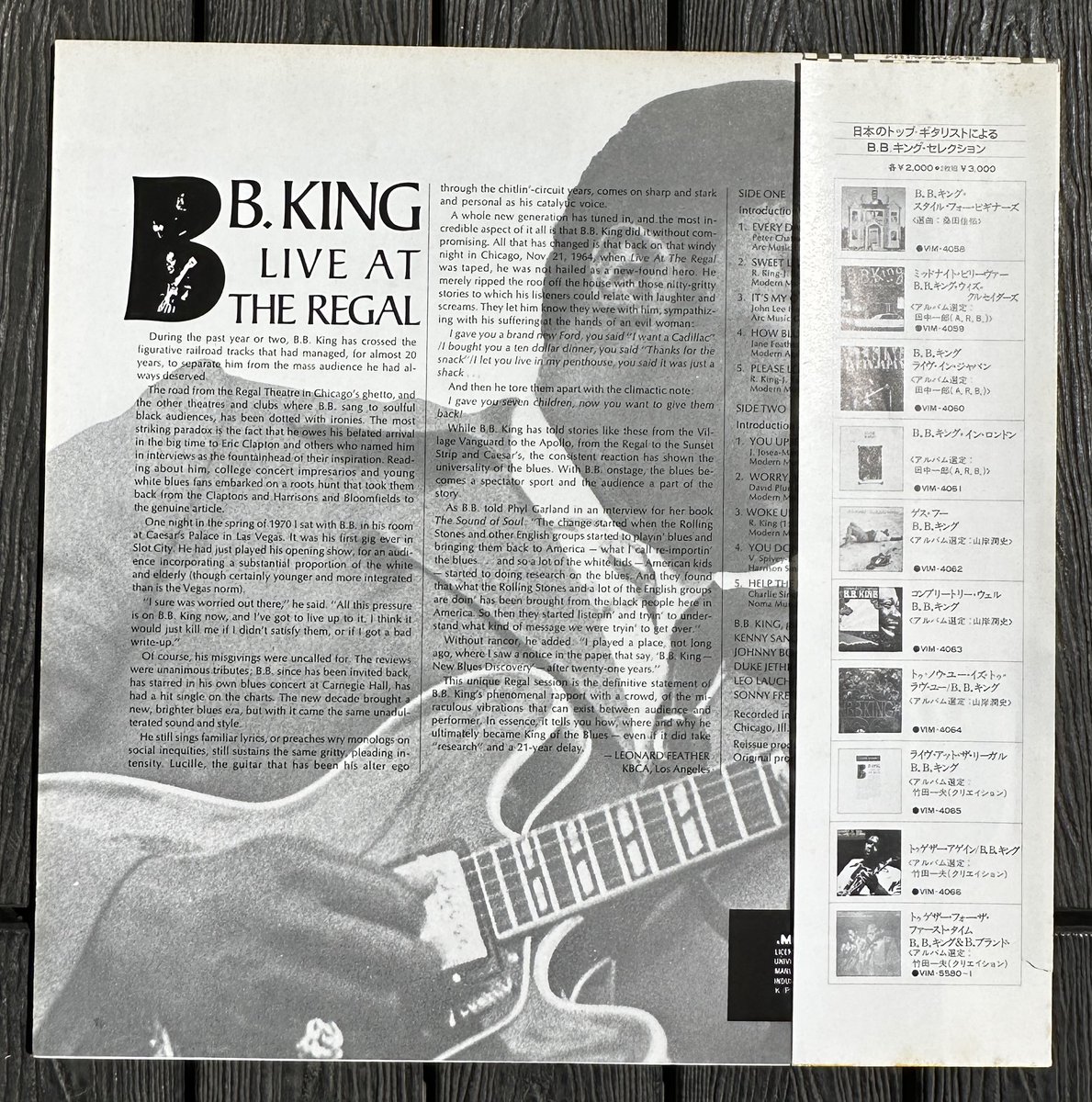 W__Mittermeier's tweet image. B.B. King
Live at the Regal

#bbking #bluse 
#rock #alternative #alternativerock #hardrock #rhythmandbues #poprock #pop #classicrock #vocal #record #recoedshop #vinyl #vinyljunkie #vinylcommunity #vinyleloftheday #vinylcollectionpost #レコード #レコード好きとつながりたい