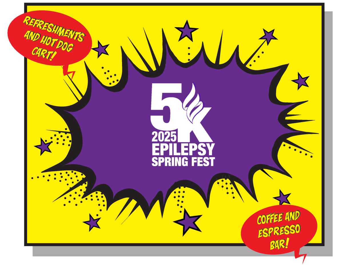 Join us for the Epilepsy Spring Fest 5K in Jackson Park next Saturday (5/17)! We'll have a coffee and espresso bar as well as a hot dog cart for participants to enjoy! Haven't registered yet? Visit bit.ly/4kbvgt7