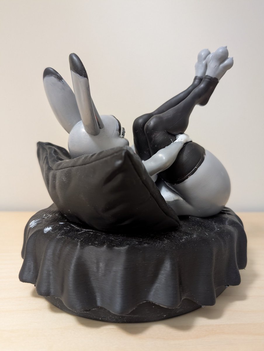 infernal_ramen's tweet photo. I think it's rabbit season 🐇

3D printed Judy model by @mow_maw1, Mae toy by @Weredog https://t.co/OBcKZaQJSM