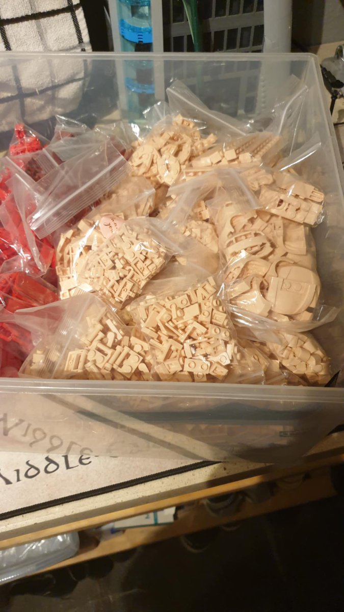 Our continually growing collection of flesh pieces. But why?