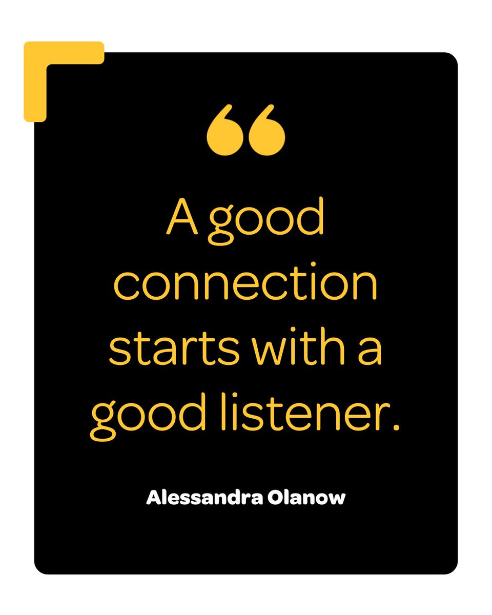 The greatest gift you can give someone is your full attention.

We couldn't have said it better ourselves. Thank you Alessandra Olanow.