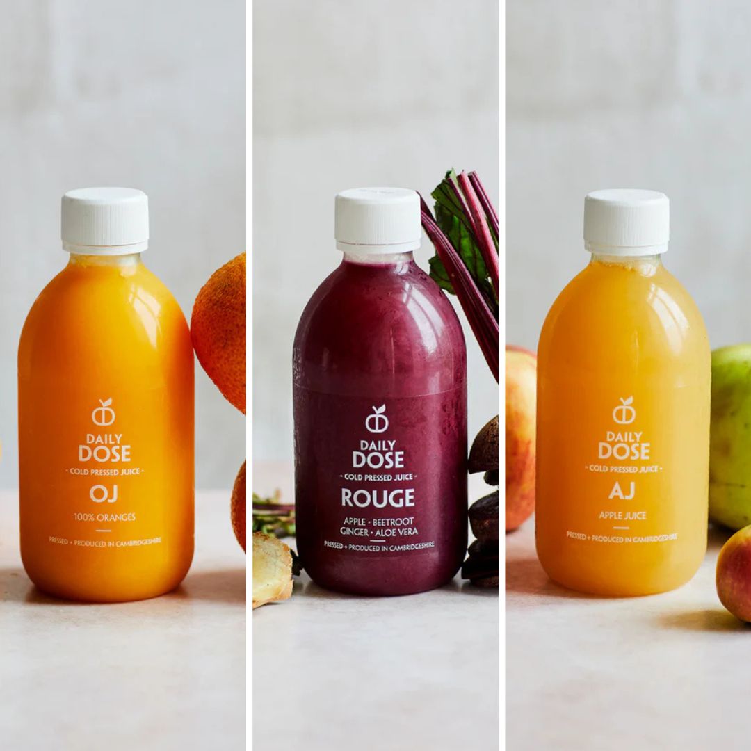 Fresh juice, lower footprint. We’re excited to share that we’ve teamed up with Daily Dose, a brilliant cold-pressed juice brand with standout sustainability credentials, to bring their delicious drinks to our range.

#edencaterers #corporatecatering #healthydrinks #Bcorp