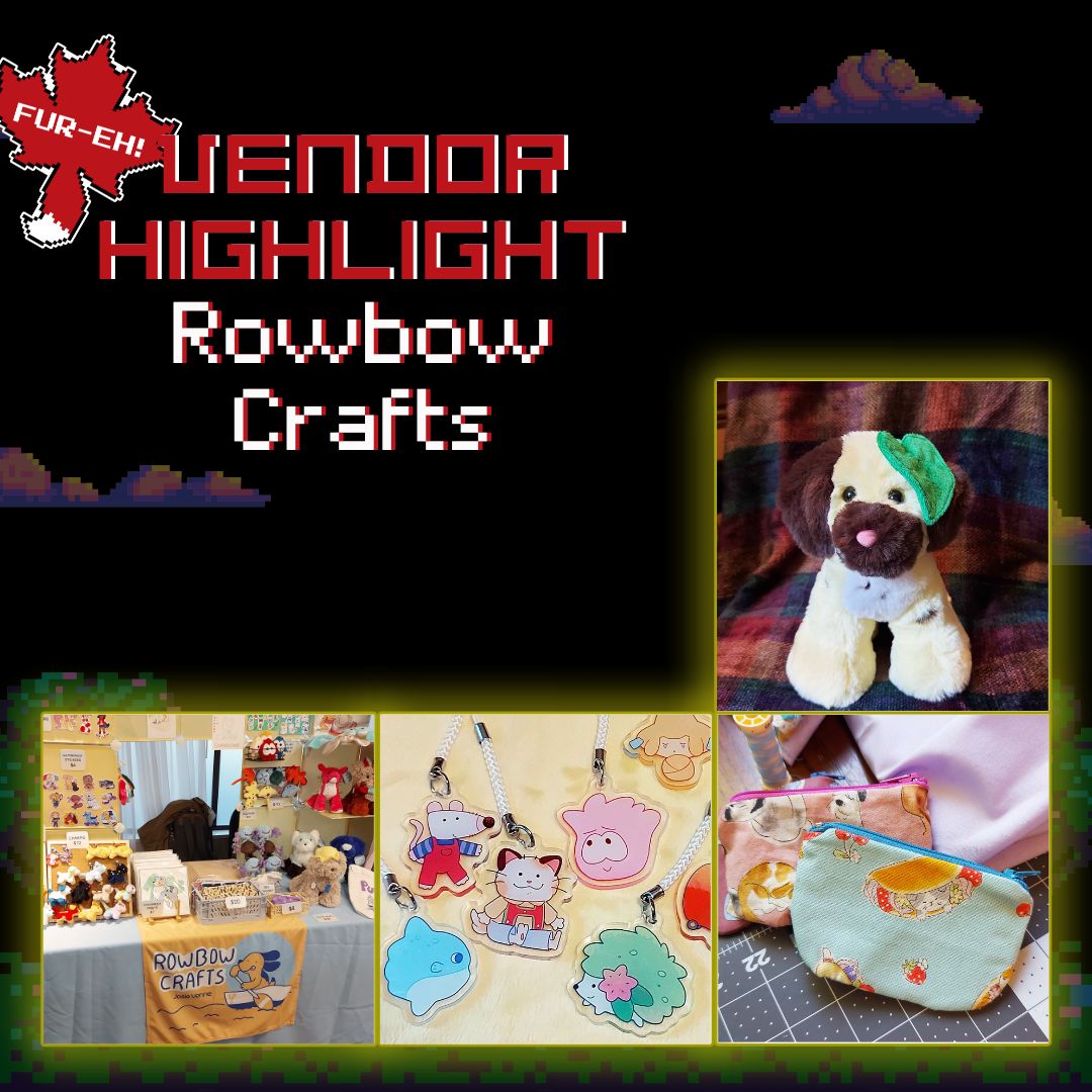 Hello! I am Josie from Vancouver, Canada. I'm an animator who sews stuffed animals and other cute items on the side!

Where you can find them: 
Instagram: Rowbow.crafts
Bsky: rowbowss