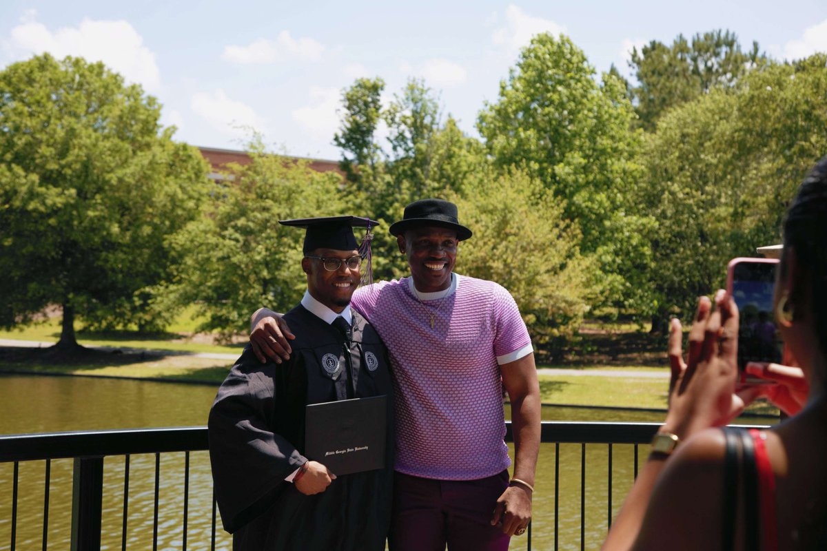MGAstateU's tweet photo. One last walk, one big flex. ππ₯ #MGA25 #MGAGrad https://t.co/3pmfzwXnz1