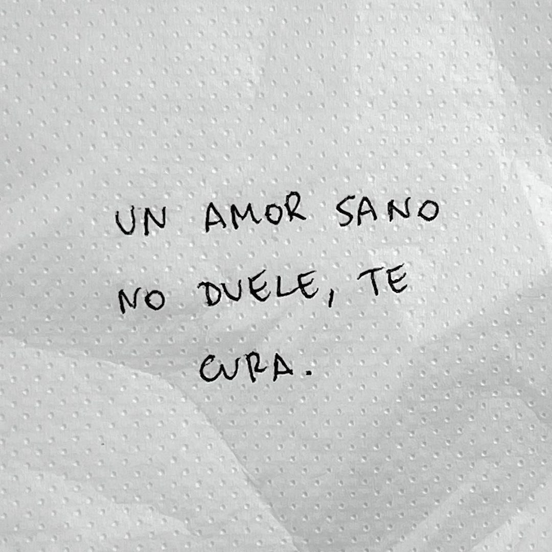 Un amor sano te cura ❤️‍🩹