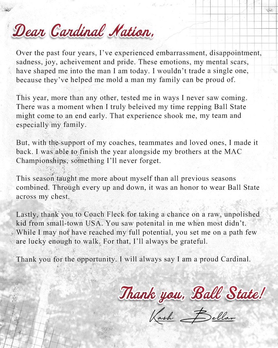 Last but not least…..

Thank you, Kash! 

Kash Bellar (Peru, IN)