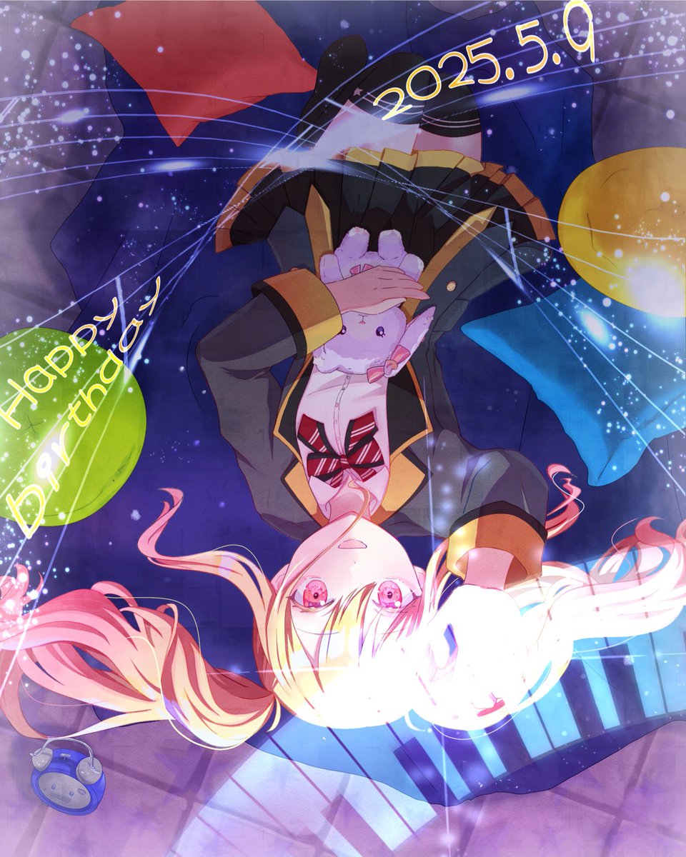 ariwalaugh's tweet image. おめでとう🎉
＃天馬咲希誕生祭2025  #天馬咲希生誕祭2025