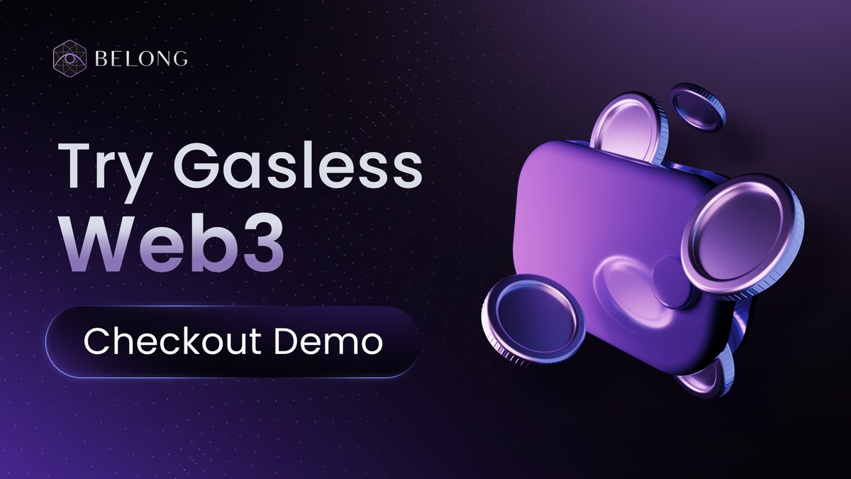 🚀 Curious how Web3 can work WITHOUT gas fees or wallet setup?

Experience it yourself at Belong.net with our demo checkout flow—simple, instant, and completely gasless!

Mint a free soulbound token (demo-only) and see firsthand how we're making Web3 accessible for