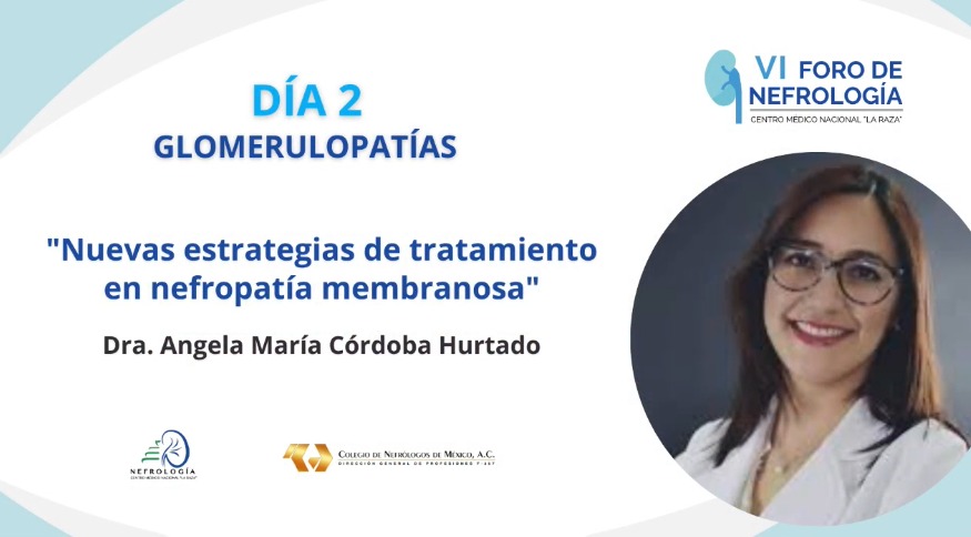 Nefrología CMN La Raza (@nefrocmnlr) on Twitter photo Para cerrar las actividades del día, damos paso a la Dra. Maria Ángela Córdova Hurtado.
"Nuevas estrategias de tratamiento en nefropatía membranosa"
<a href="/AngelaCordobaH/">Angela Córdoba Hurtado</a> <a href="/glomerulovers/">Glomerulovers</a> <a href="/hgm_nefrologia/">NefrologíaHGM</a>
#Nefrologia #6ForodeNefrologia #CMNLaRaza #ColegiodeNefrología Para cerrar las actividades del día, damos paso a la Dra. Maria Ángela Córdova Hurtado.
"Nuevas estrategias de tratamiento en nefropatía membranosa"
<a href="/AngelaCordobaH/">Angela Córdoba Hurtado</a> <a href="/glomerulovers/">Glomerulovers</a> <a href="/hgm_nefrologia/">NefrologíaHGM</a>
#Nefrologia #6ForodeNefrologia #CMNLaRaza #ColegiodeNefrología