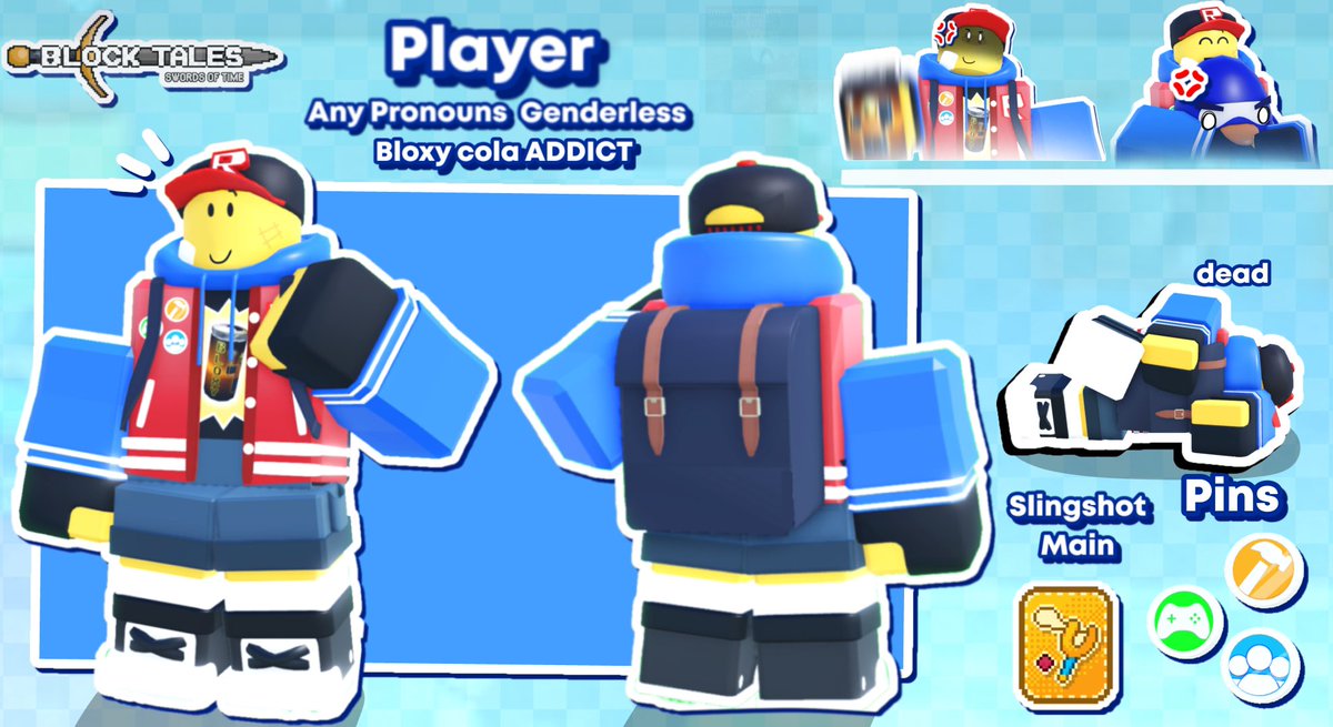 ScooterSmash0's tweet image. MY NEW PLAYER DESIGN REFERENCE SHEET

#blocktales