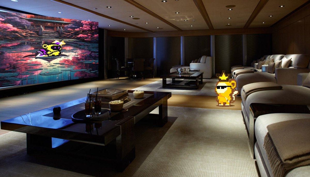 Another busy <a href="/XMONKEEMONKEE/">MONKEE MONKEE</a> Banana King day;
1) UK &amp; USA signed my banana trade deal.
2) Closed SEC case against Ripple.
3) Got the pope selected.
Time to chill with bananacoladas in my megayacht's cinema watching <a href="/memo_MONKEE/">memo</a>'s latest movie; "More Exciting Adventures in XRPL".