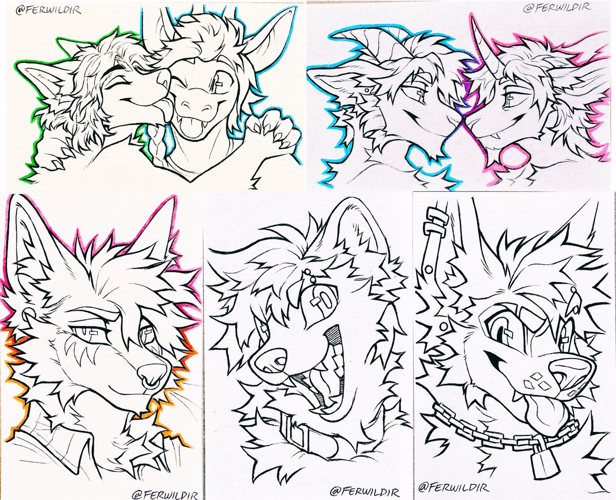 (OPEN) Ballpoint Pen Drawings!

More info in 🧵