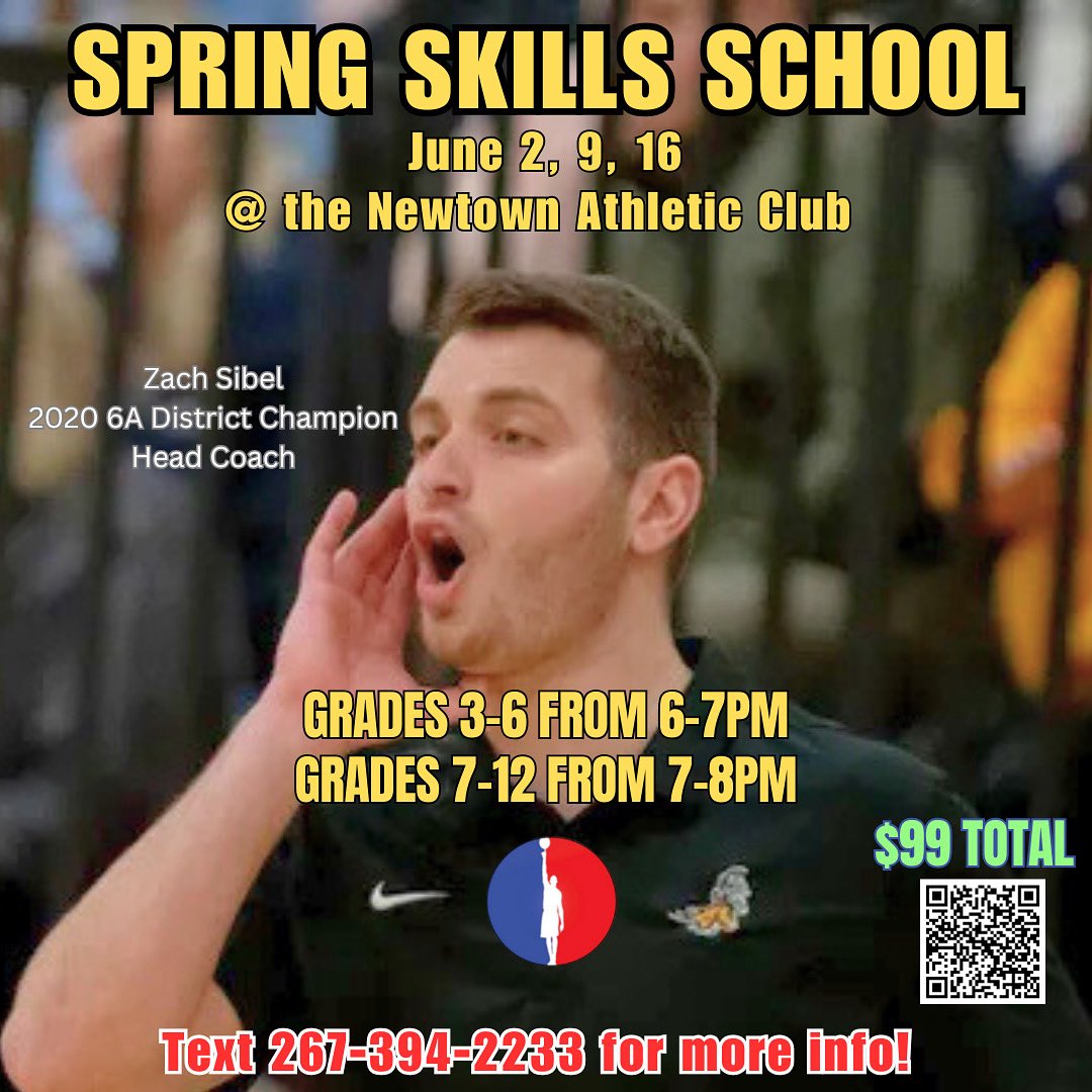 🚨Calling all 🏀 players who want to push themselves +  have a blast while improving their skills…

Train your game in a group setting with 2020 6A District Champion Head Coach Zach Sibel! 

REGISTER:
forms.gle/RM3rfCLMfTGaCN…

**SPACE IS LIMITED