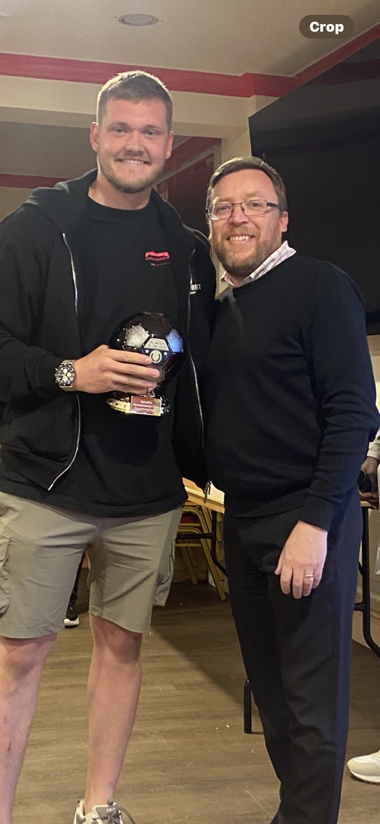 Poppies Supporters Trust Player of the Year…..Super Dan Jezeph in Goal….<a href="/DanJezeph/">Dan Jezeph</a> <a href="/SJezeph/">Sharon Jezeph</a>