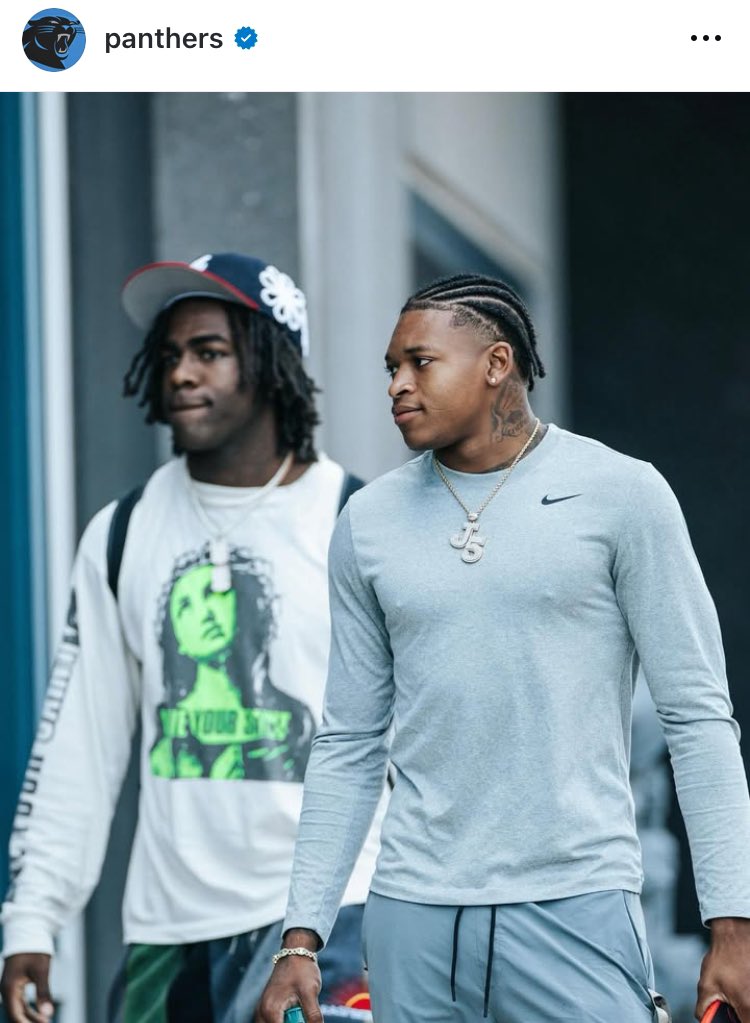 Jimmy Horn Jr. has arrived at the Panthers Mini Camp 🔥 #SkoBuffs