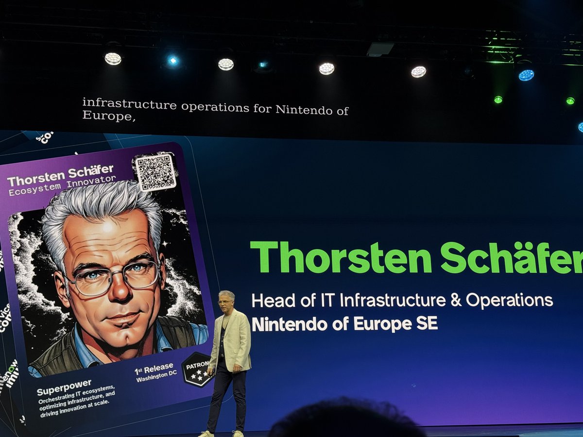 Manarobot's tweet photo. 任天堂の事例!
#CreatorCon keynote #know25 https://t.co/dMm8QVR9dg