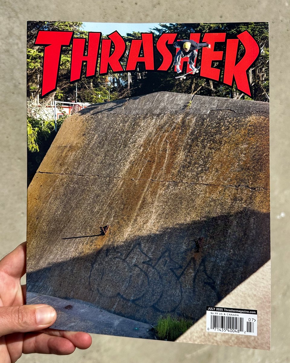 thrashermag's tweet photo. 👉🏽 Cody Chapman kickflips into the abyss for the cover of Issue #540 📖
📸 Zaslavsky https://t.co/WORGoqmj8o