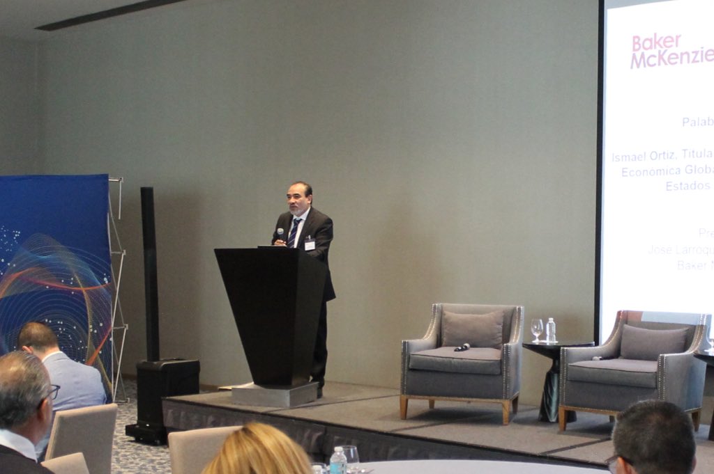 ACLatAm's tweet image. 🇺🇸🇲🇽Yesterday’s Atlantic Council–Baker McKenzie conference explored the first 100 days of the Trump administration, focusing on trade policy shifts and their cross-border business impacts for the US and Mexico. #ACMexico