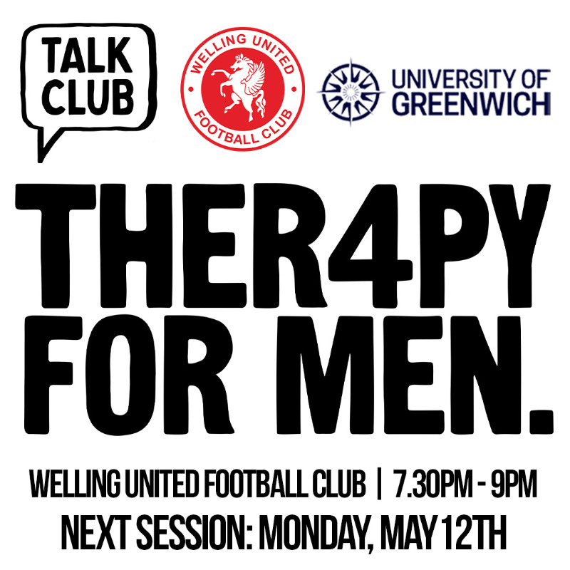 wellingunited's tweet photo. 🧠 The next Talk Club session for men's mental health will be taking place at Park View Road on MONDAY! 

The sessions provide a safe space and support for men in the local community to come and discuss mental health and wellbeing. 

#WeAreWings🪽