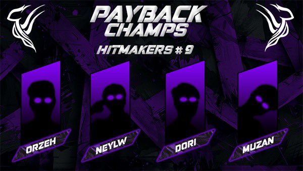 🏆#PayBacKWin🏆 

Félicitation à notre roster Ether pour la win du tournoi <a href="/HitMakersFR/">HitMakers</a> ! 

<a href="/Orzehhh/">Orzeh</a> 🇫🇷 🦅
@1Neylw 🇫🇷🏆
@7_Muzan 🇫🇷
<a href="/DoriiiiSzn/">dori</a> 🇧🇪

C’est que le début …💜🖤
