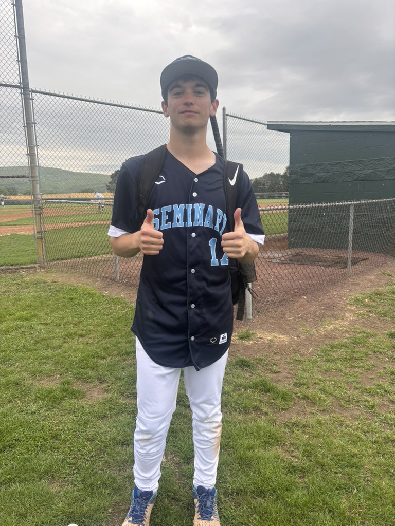 ANOTHER signature performance for Teddy Kraus

7 IP, 5Ks, 0 ER in a 11-3 win against Wyoming Area

Shaun Behrens had 3 hits, Caleb Aponick and Alec Weinberger had 2 

Ryan Finlay, Antek Evan and Colin Donavan each drove in 2 runs