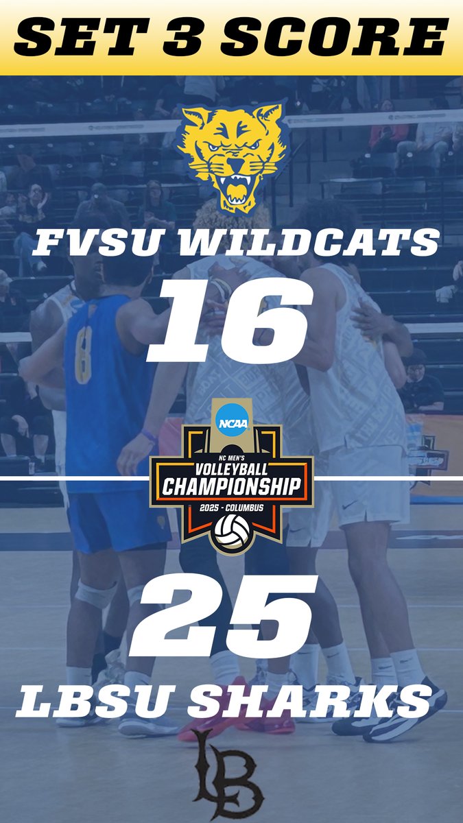 Wildcats fall in set three.