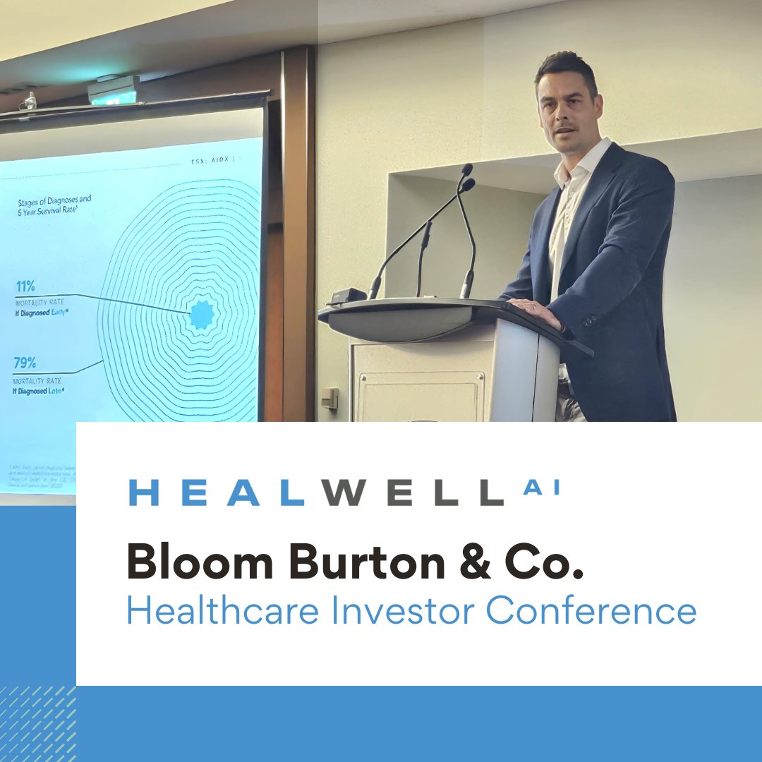 HEALWELL AI (@healwell_ai) on Twitter photo Proud to present @ the 2025 Bloom Burton Conference, where we connected with those who share our vision for transforming preventative care through AI. Thank you to everyone who stopped by—your energy & engagement were incredible!
<a href="/AlexDobranowski/">Dr. Alexander Dobranowski</a> $AIDX
lnkd.in/gP4ZSWAE Proud to present @ the 2025 Bloom Burton Conference, where we connected with those who share our vision for transforming preventative care through AI. Thank you to everyone who stopped by—your energy & engagement were incredible!
<a href="/AlexDobranowski/">Dr. Alexander Dobranowski</a> $AIDX
lnkd.in/gP4ZSWAE