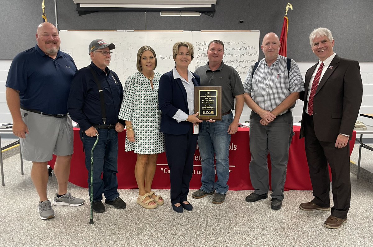 TOSS (@tosstn1975) on Twitter photo Please join us in congratulating Dr. Leah Watkins from Henry County School System <a href="/henrycoschools/">Henry County Schools</a> for being named the 2026 Northwest Superintendent of the Year! ๐ Please join us in congratulating Dr. Leah Watkins from Henry County School System <a href="/henrycoschools/">Henry County Schools</a> for being named the 2026 Northwest Superintendent of the Year! ๐
