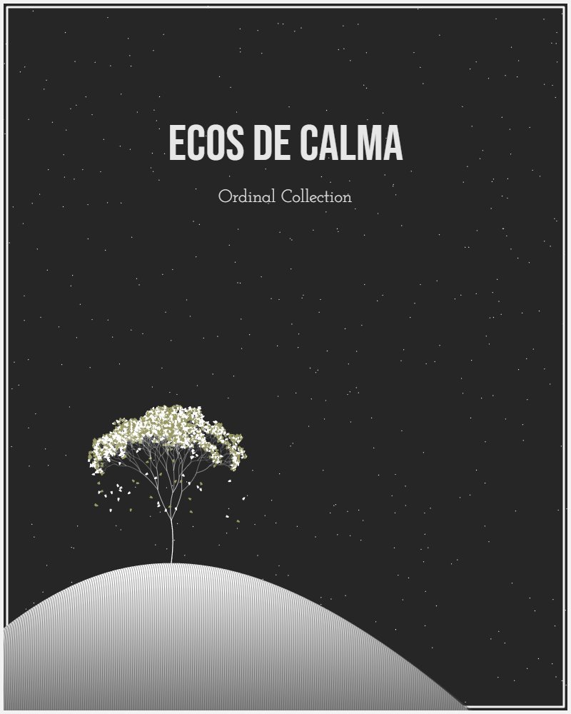 Gn 🌙
¿What secrets does silence whisper?

Collection available for minting on Gamma.
100 % Javascript Code.

Art on Bitcoin 🧡
#generativeart