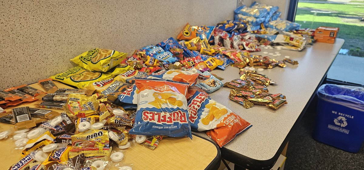 Thank you <a href="/BurtonBulldogs/">Burton Middle School</a> admin for spoiling the staff with snacks and refreshing drinks for Teacher Appreciation Week! I #BMSisthebest