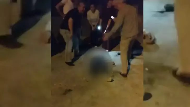 Mamak’ta evine gelen eski nişanlısının elinde bıçak gören kadın, balkondan atladı