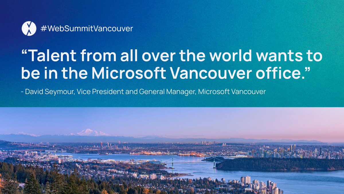 Invest Vancouver (@invest_van) on Twitter photo Metro Vancouver’s stunning natural surroundings aren’t just a backdrop — they’re a catalyst for innovation. Our region fosters a mindset of exploration and bold thinking that drives tech leaders.
Going to <a href="/WebSummitVan/">Web Summit Vancouver</a>? Connect with us while you're here: ow.ly/QL0l50VHncS Metro Vancouver’s stunning natural surroundings aren’t just a backdrop — they’re a catalyst for innovation. Our region fosters a mindset of exploration and bold thinking that drives tech leaders.
Going to <a href="/WebSummitVan/">Web Summit Vancouver</a>? Connect with us while you're here: ow.ly/QL0l50VHncS