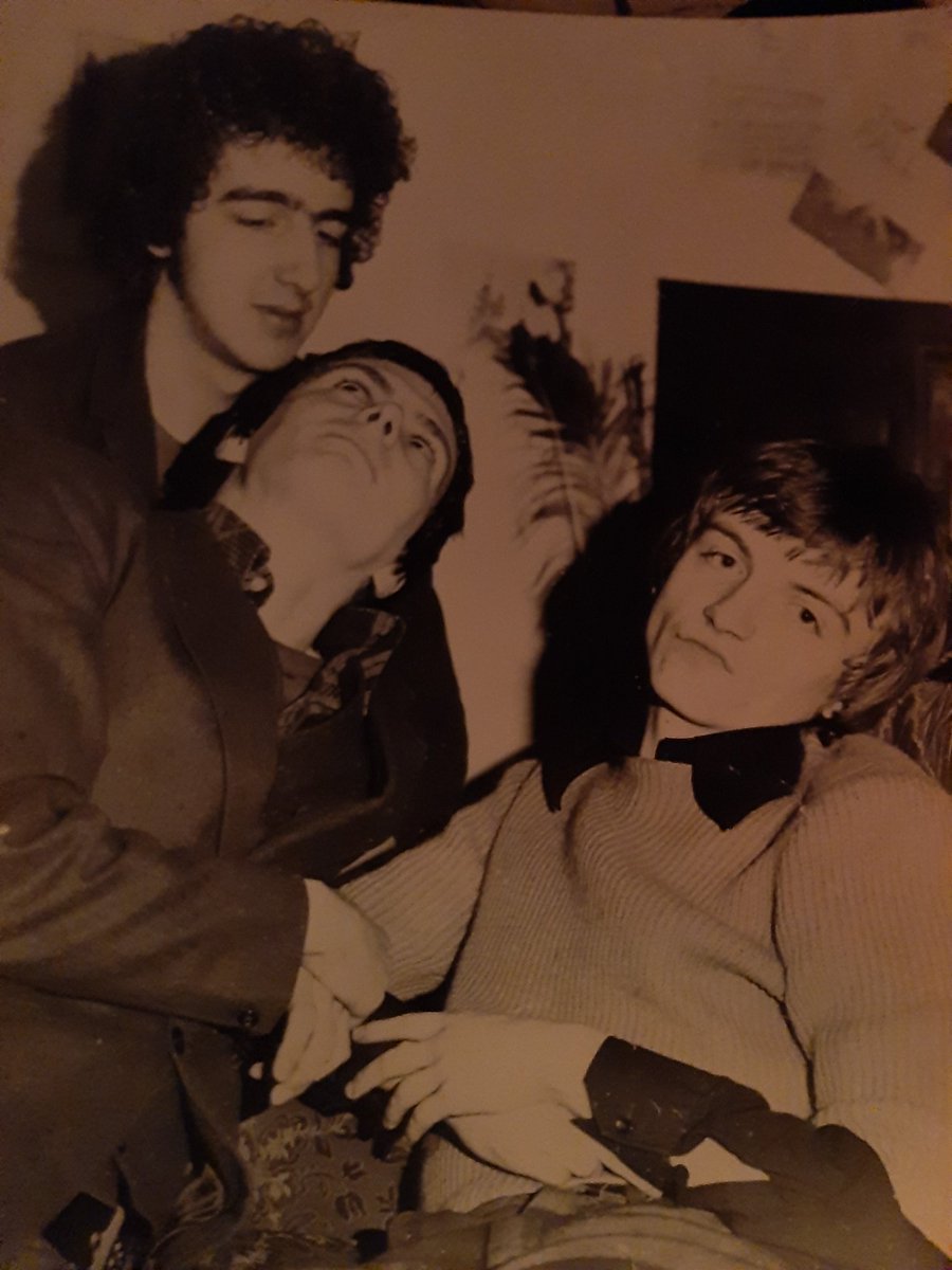 It was lovely to see Caroline Smith at Night &amp; Day tonight. 
She gave me these pictures from Mark E Smith's private collection.