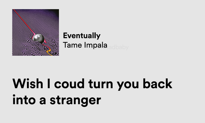thesadbaby's tweet photo. tame impala. https://t.co/2Rdw5ZeVOn