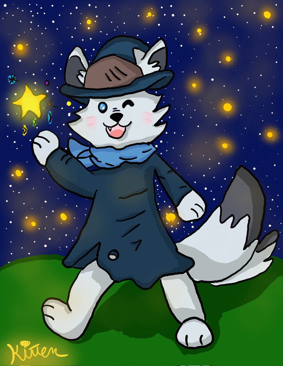 <a href="/SimplyFir/">Fir</a> i just subbed i love your videos so i drew you some fanart i hope u like it!