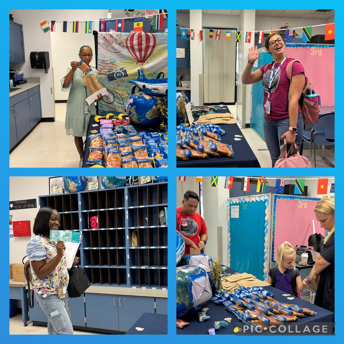 <a href="/NorthmoreElem/">Northmore Elementary School</a>’s Teachers and Staff have been traveling around the world during #TeacherAppreciationWeek! Boarding nacks, taco bar, chocolate fountain, raffles, gift cards and lots more! <a href="/CPedraza_AP/">Cindy Pedraza</a> <a href="/JacobW_SSCC/">Jacob Watkins</a> <a href="/JalisaGranger/">Jalisa Granger</a> <a href="/Area4SuptPBCSD/">North Region PBCSD</a> <a href="/pbcsd/">The School District of Palm Beach County</a> <a href="/Ed_Tierney1/">Ed_Tierney</a>