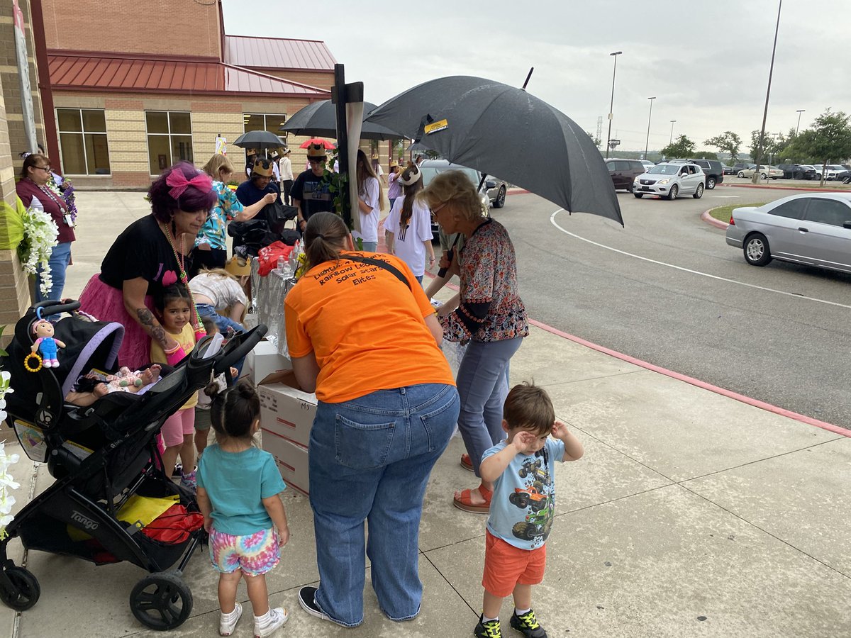 Thank you to <a href="/CarolHarle1/">Carol Harle, Ph.D.</a> for coming to our event we are here rain or shine at <a href="/NISDBrennan/">Brennan High School</a>