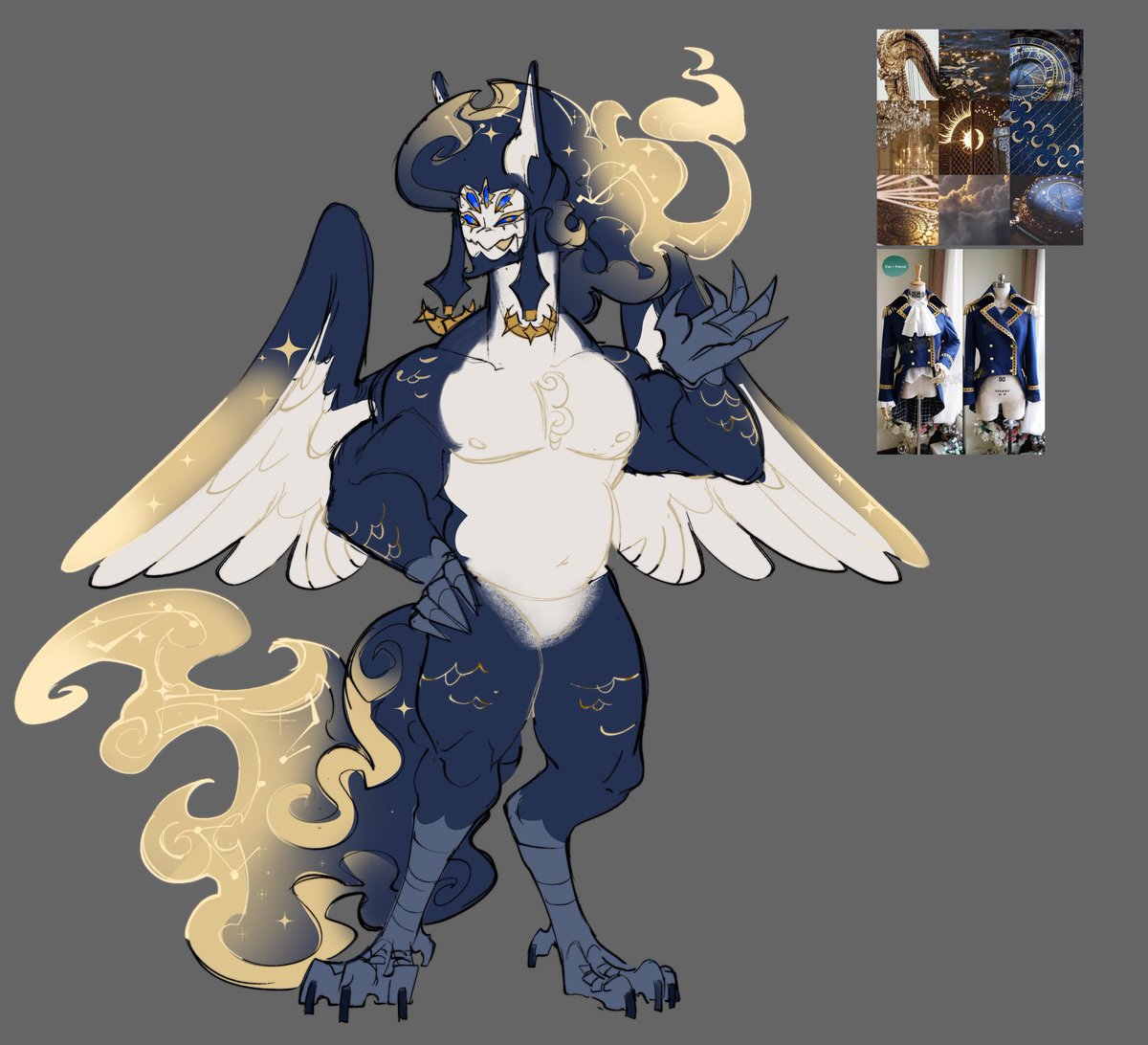 Wip design…I had this idea yesterday when I was taking a nap and I woke up…

he/she