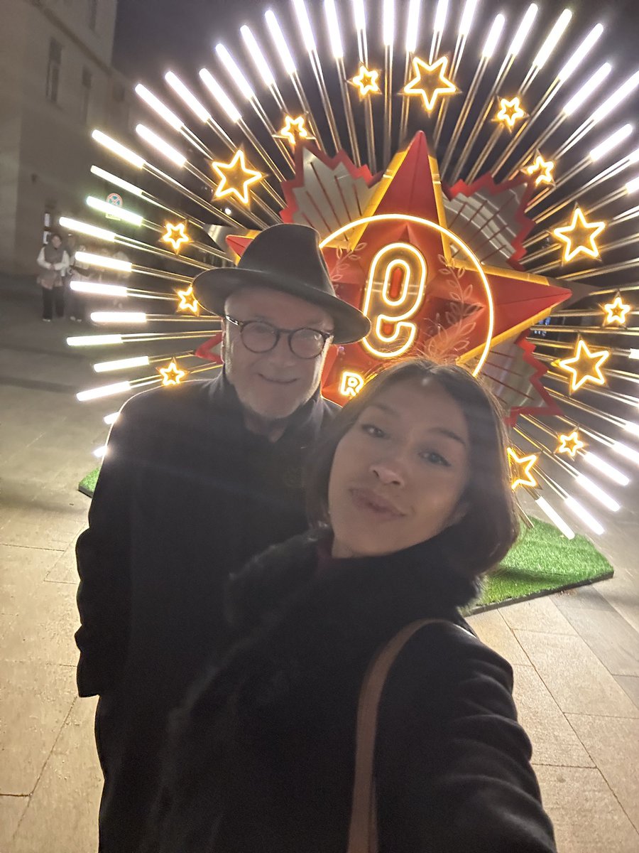 The Night before #VictoryDay80 #Moscow #Russia <a href="/MoatsTV/">The Mother of All Talk Shows with George Galloway</a>