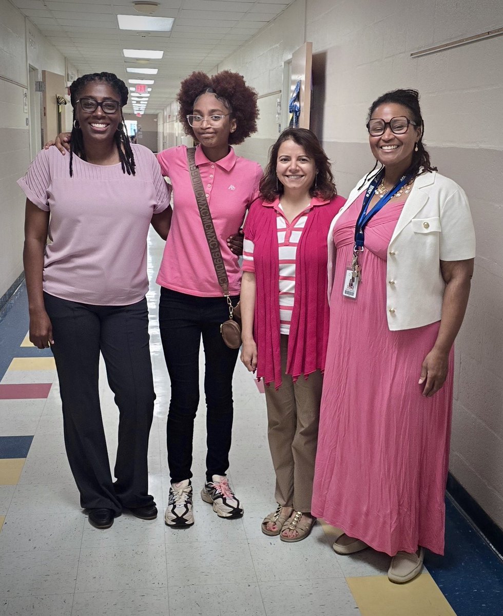 On Day 4 of #MNPSWellnessWeek2025 we pulled out the pink for Thankful Thursday @HeadMagnetMiddle.