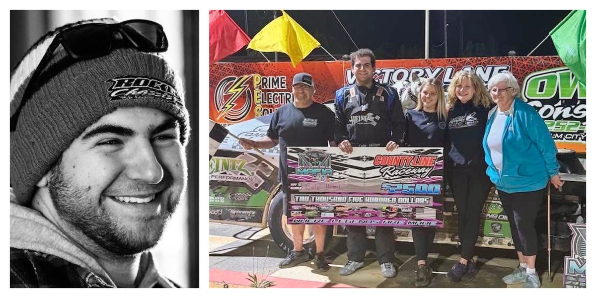 Hear <a href="/colehilton99/">Cole hilton</a> <a href="/countylinenc/">County Line Raceway</a> winner on our show at goprn.com/shows/at_the_t… broadcast radio stations,PRN app &amp; iTunes