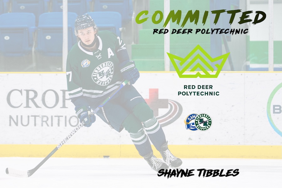🪧#SJHLNEWS | The Kindersley Klippers are excited to announce that forward Shayne Tibbles has committed to Red Deer Polytechnic (ACAC).

Details - sjhl.ca/klippers-tibbl…

Release and graphic courtesy Kindersley Klippers.
