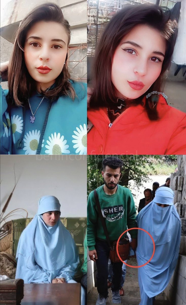 Heartbreaking. Mira Thabet, a Syrian Alawite girl, was kidnapped from school by Islamists while waiting for her dad.

For weeks, she was presumed dead. Today, she was allowed to visit home, but was wearing a burqa. It turns out she was forcibly married to her abductor and rapist.