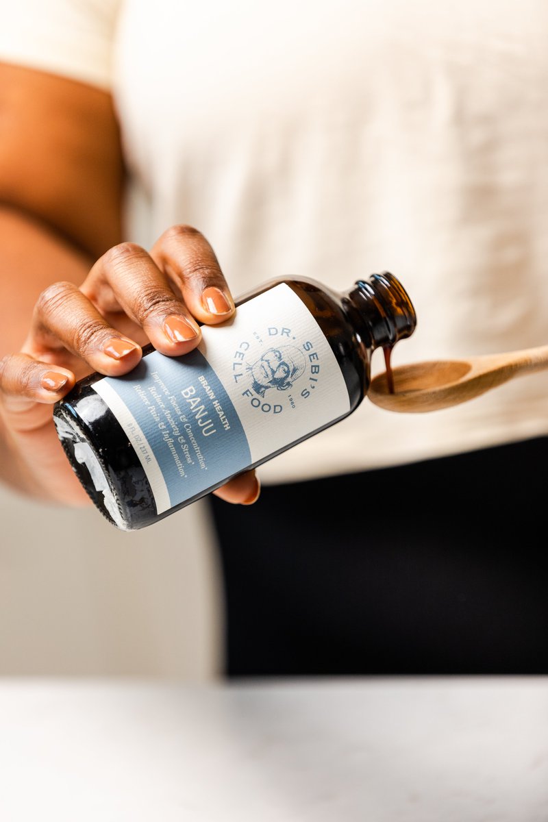 Have you tried our Banju yet? Don't wait to experience: 

🧠Focus
😖Less Stress
😴Restful Sleep
🤕Reduced Inflammation

#DrSebi #Healing #Rest #Anxiety #Focus #ADHD #ImprovedMood #ImprovedBehavior