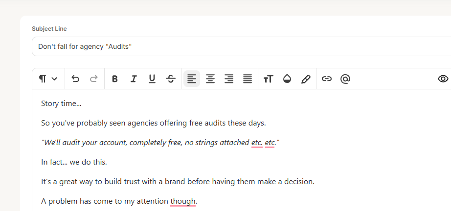 Every now and then you just gotta vent to your email list.

They love it btw.