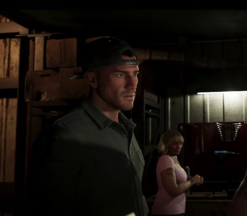 oMegdaI's tweet photo. Olhando os trailers e se no GTA VI o Jason for policial infiltrado, seria incrivel https://t.co/5LHt3eMmEl